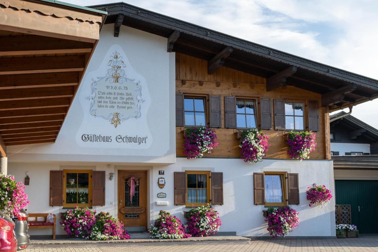 Gaestehaus Schwaiger - Wiesenweg Kössen Kültér fotó